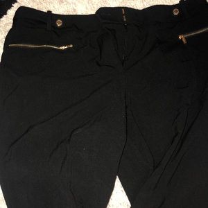 black slacks